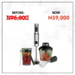 4 in 1 Chopper and immersion Blender